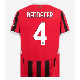 AC Milan Ismael Bennacer #4 Hjemme skjorte 2024-25 Kortermet